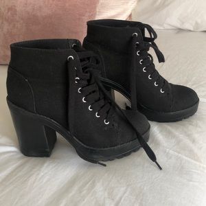 Black booties